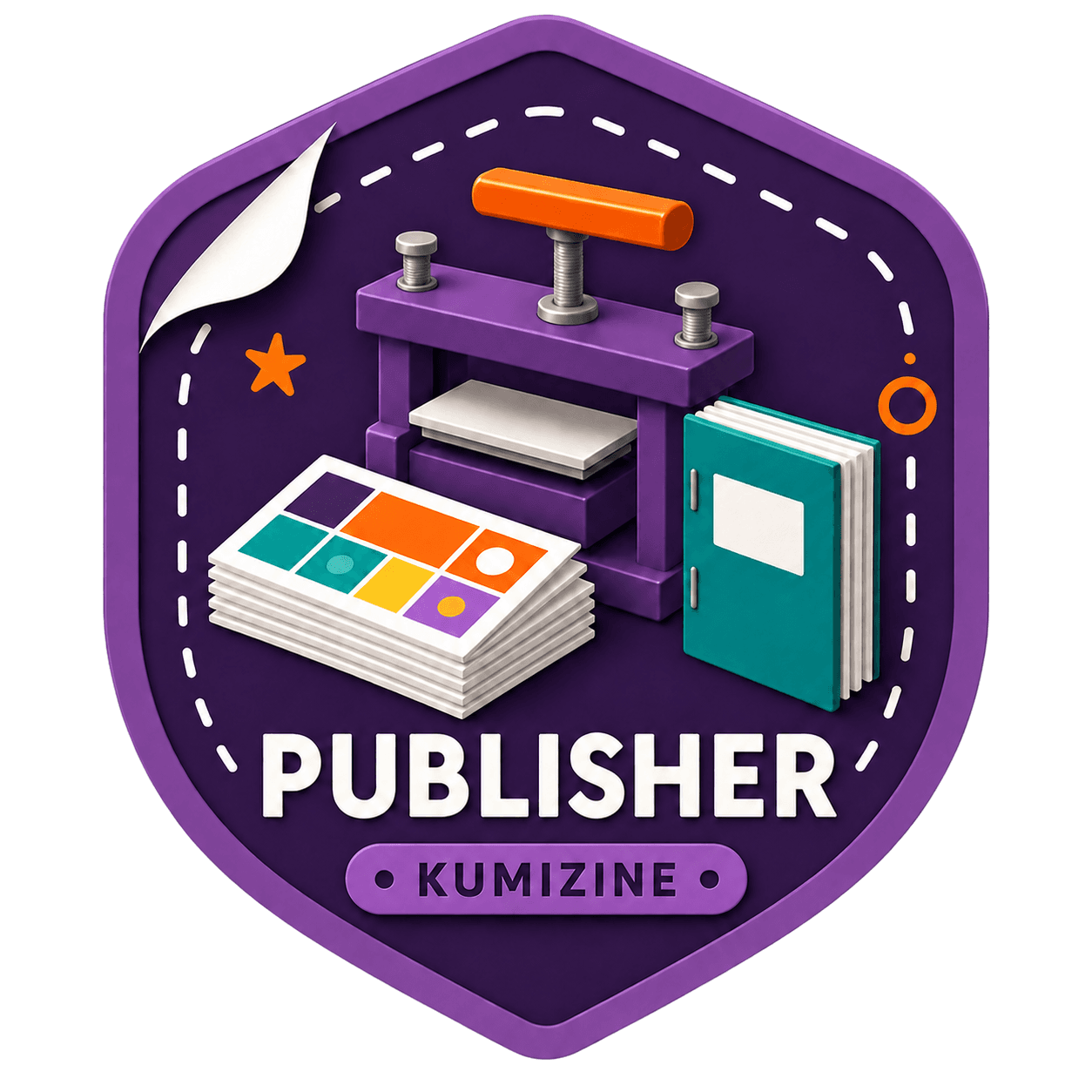 Kumizine Publisher badge